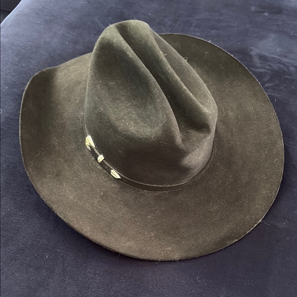 Stetson Black Felt Western Cowboy Hat
